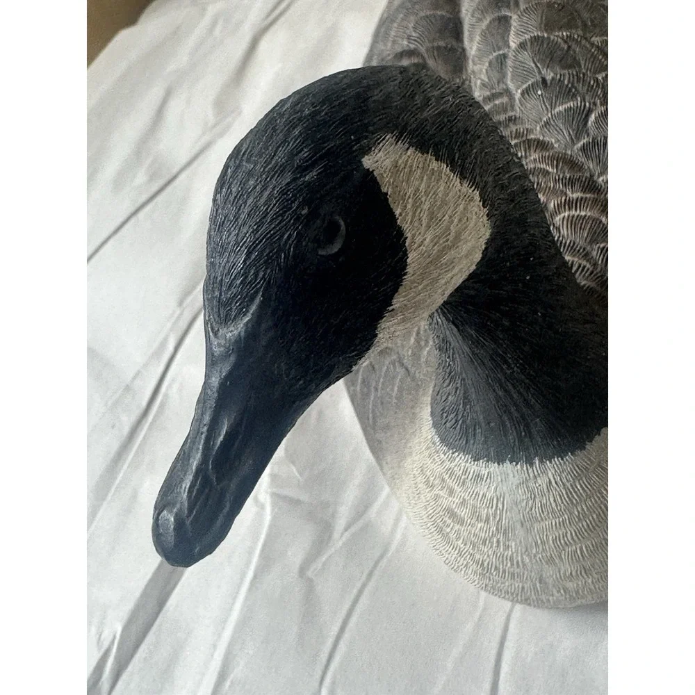 Vintage Boyds Collection Joe Weaver Wooden Duck Decoy Carving Signed Hand Carved